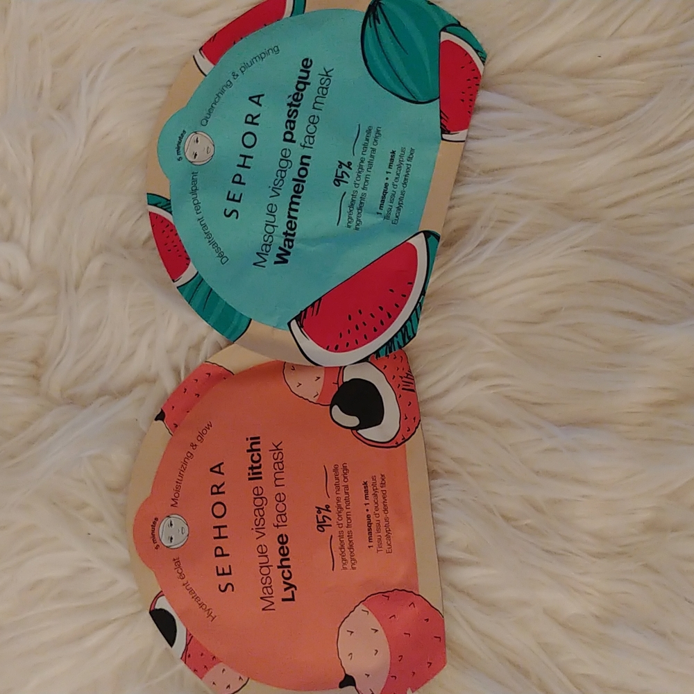 💝FIRM! NWT SEPHORA FACE MASK X 2